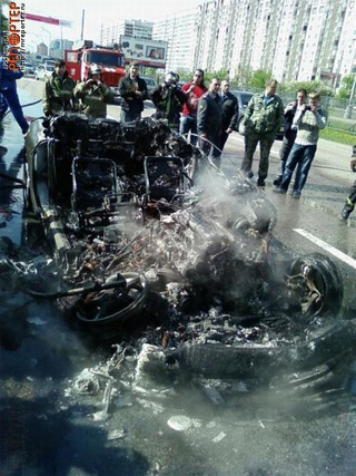 Illustration for article titled In Soviet Russia, Half-Hour-Old Ferrari Fires You!